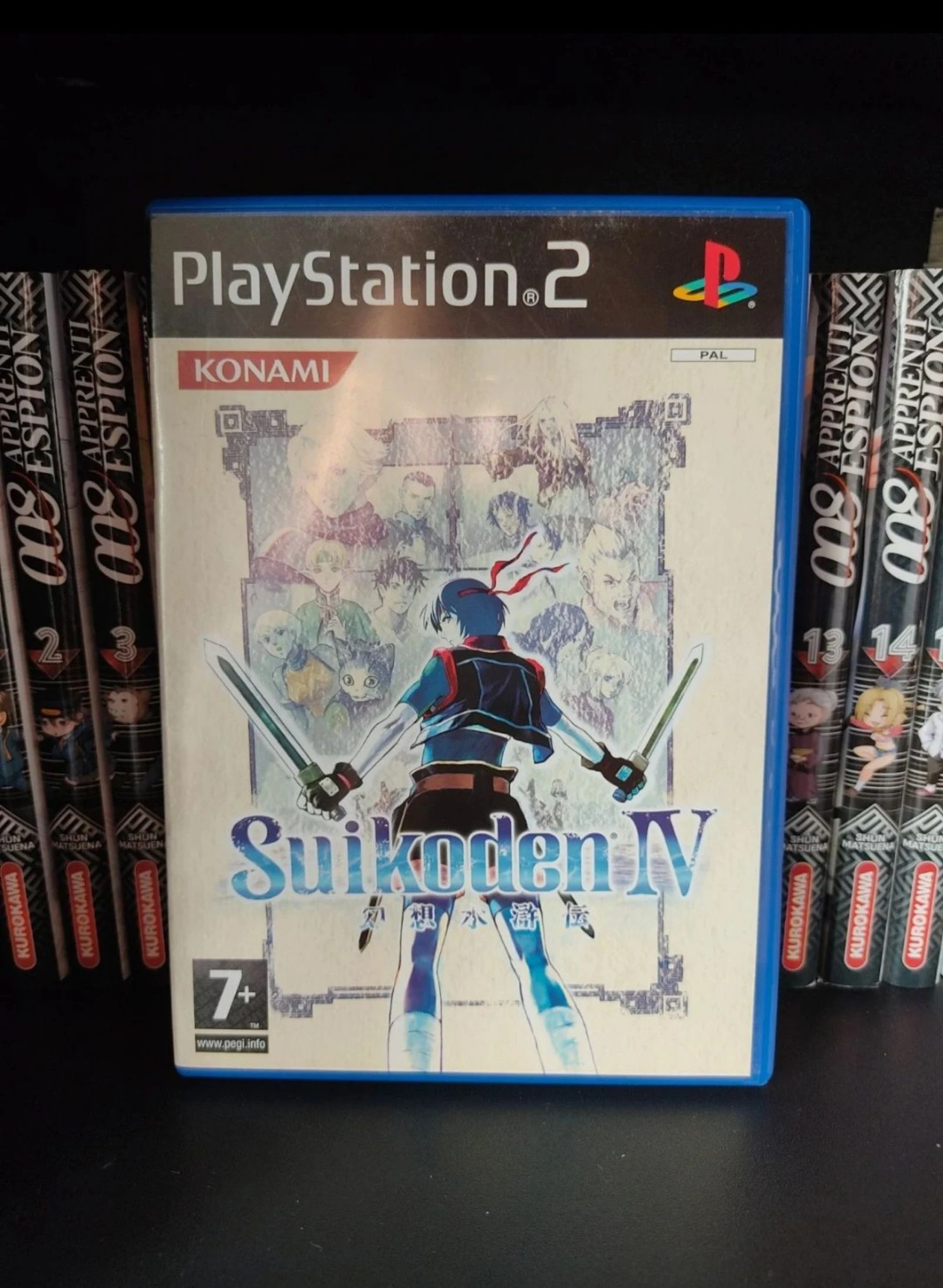 Jeu PS2 Suikoden IV - Parfait état